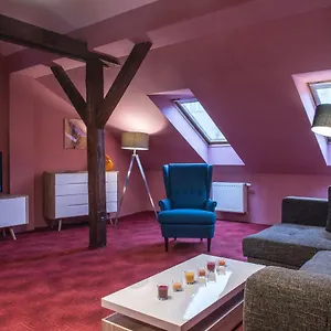 Spacious And Quiet Attic Flat In Centre Prag